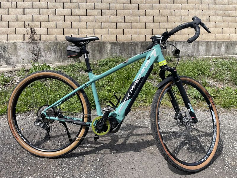 Rock Machine GravelRide INT e700 Di2 2022 (Gloss Mint/Silver/Black) horské elektrokolo
