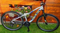 Dětské horské kolo Rock Machine Storm 26" v. XS postava 145-162cm jako NOVÉ.