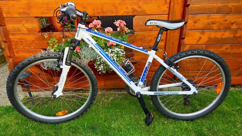 Dětské horské kolo 24" Acstar Younger postava 120-150cm minimálně použité.