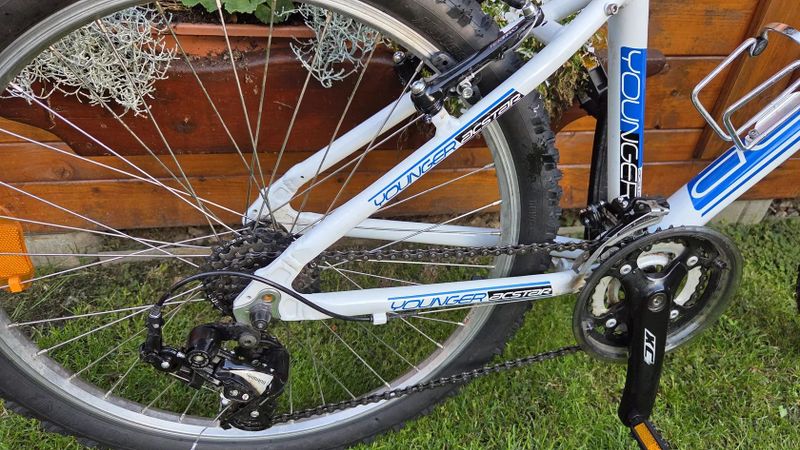 Dětské horské kolo 24" Acstar Younger postava 120-150cm minimálně použité.