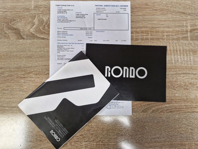 Gravel - Rondo RUUT AL2 vel. XL - aktuálně úplně nová zapletená originál kola RONDO 