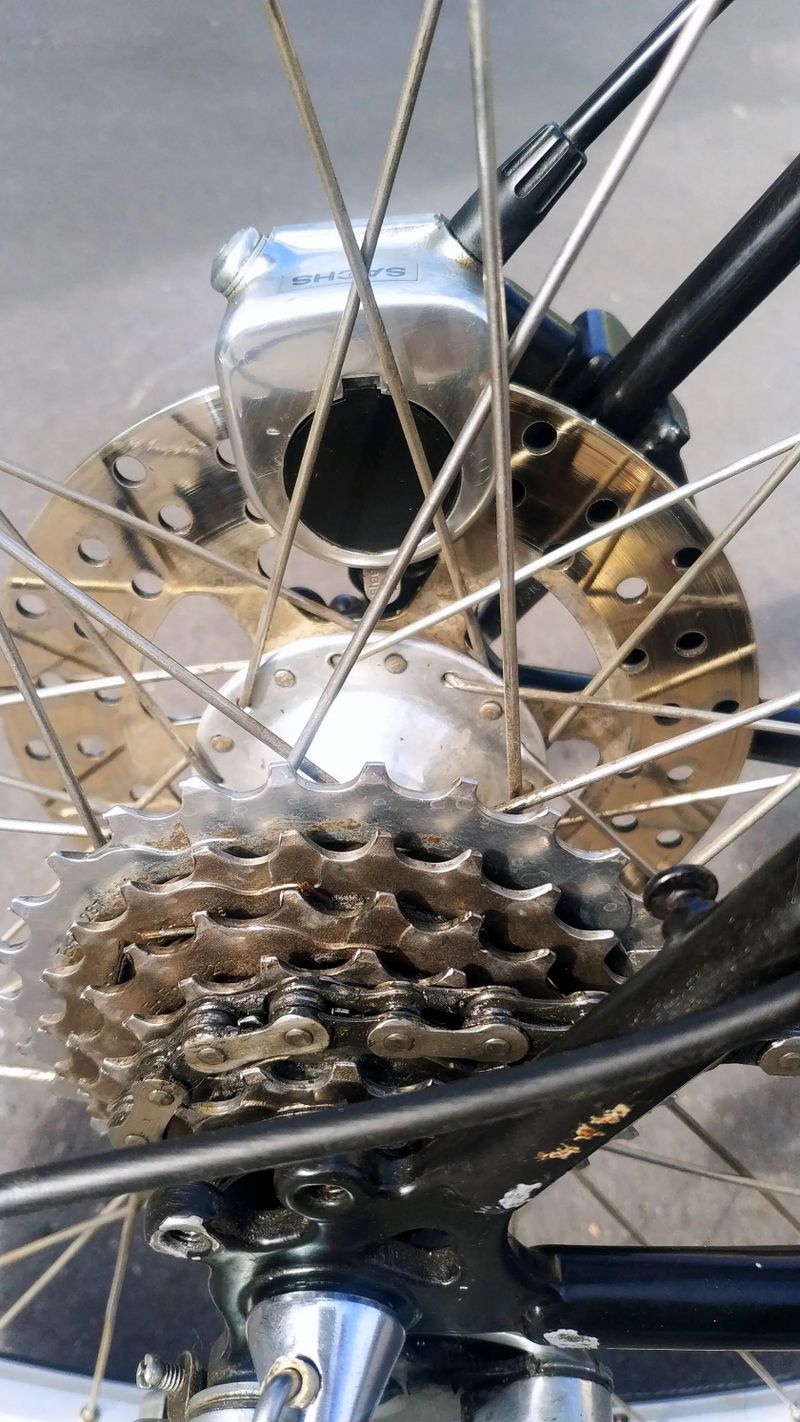 Retro horské kolo Hercules Alabama 1997 Sachs Powerdisc