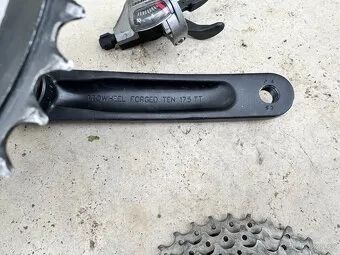 Prodám kompletní sadu Shimano 3×10 převodů