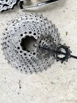 Prodám kompletní sadu Shimano 3×10 převodů