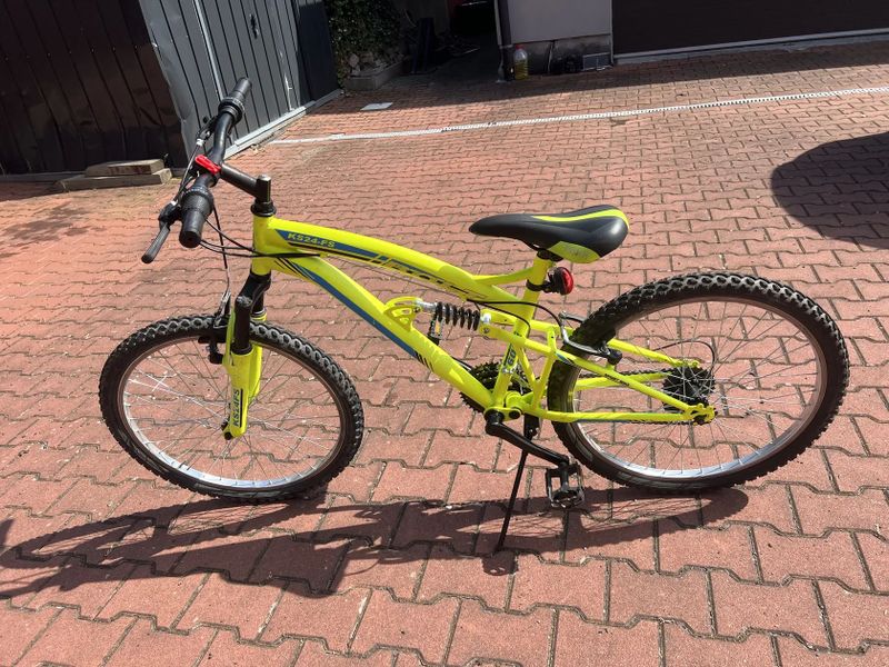 Prodám dětské celoodpružené kolo