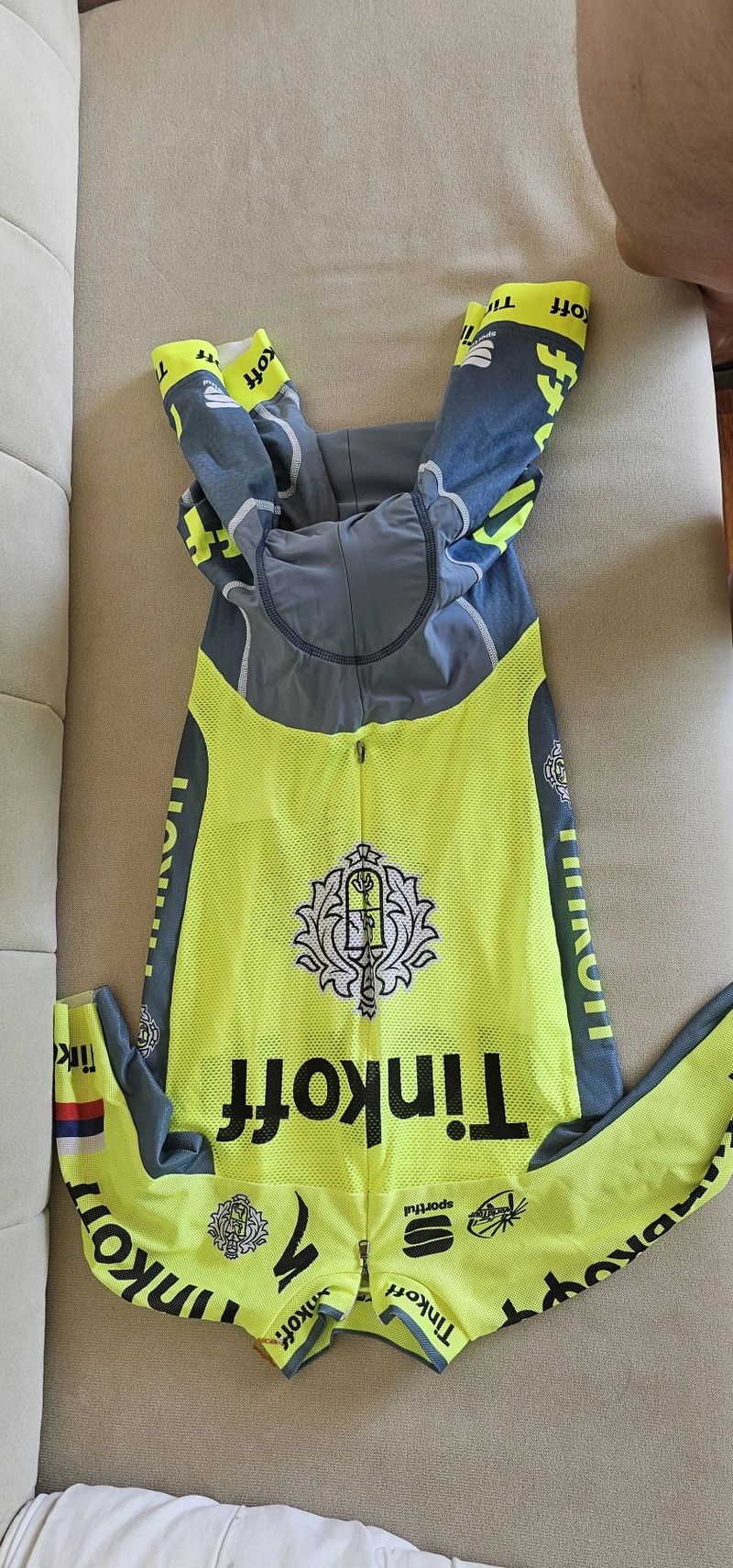 Oblečení z týmu Tinkoff