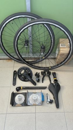 sada Shimano Dura+Ultegra+105+Cinelli atd. 