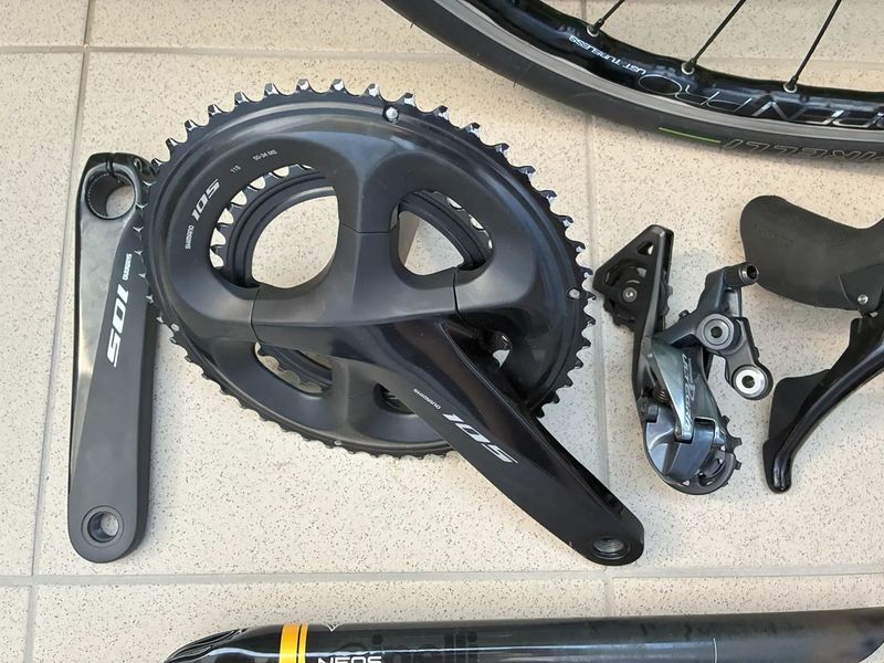 sada Shimano Dura+Ultegra+105+Cinelli atd. 