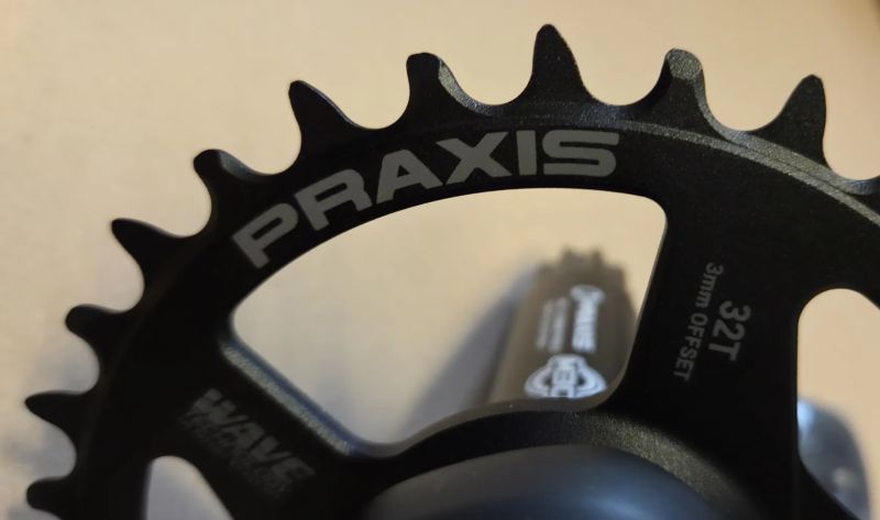 Nové karbonové kliky Praxis Works GIRDER HD 170 mm s převodníkem 32T