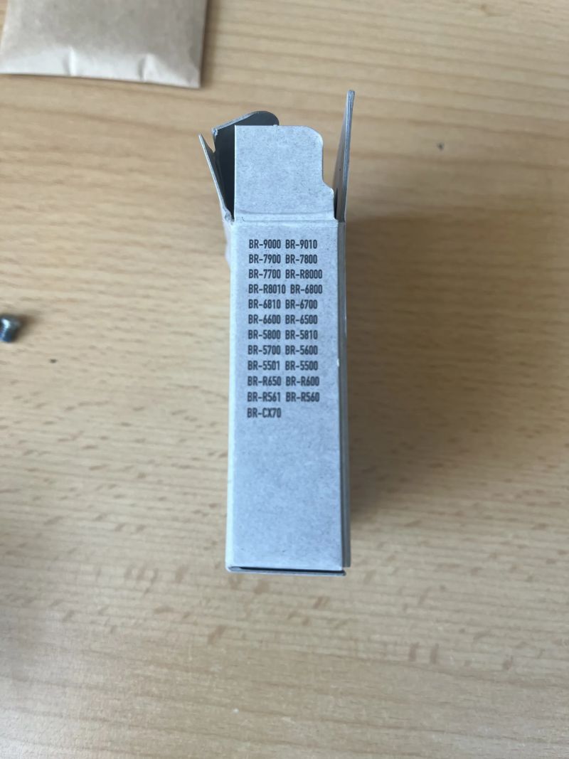 Shimano brzdové gumičky