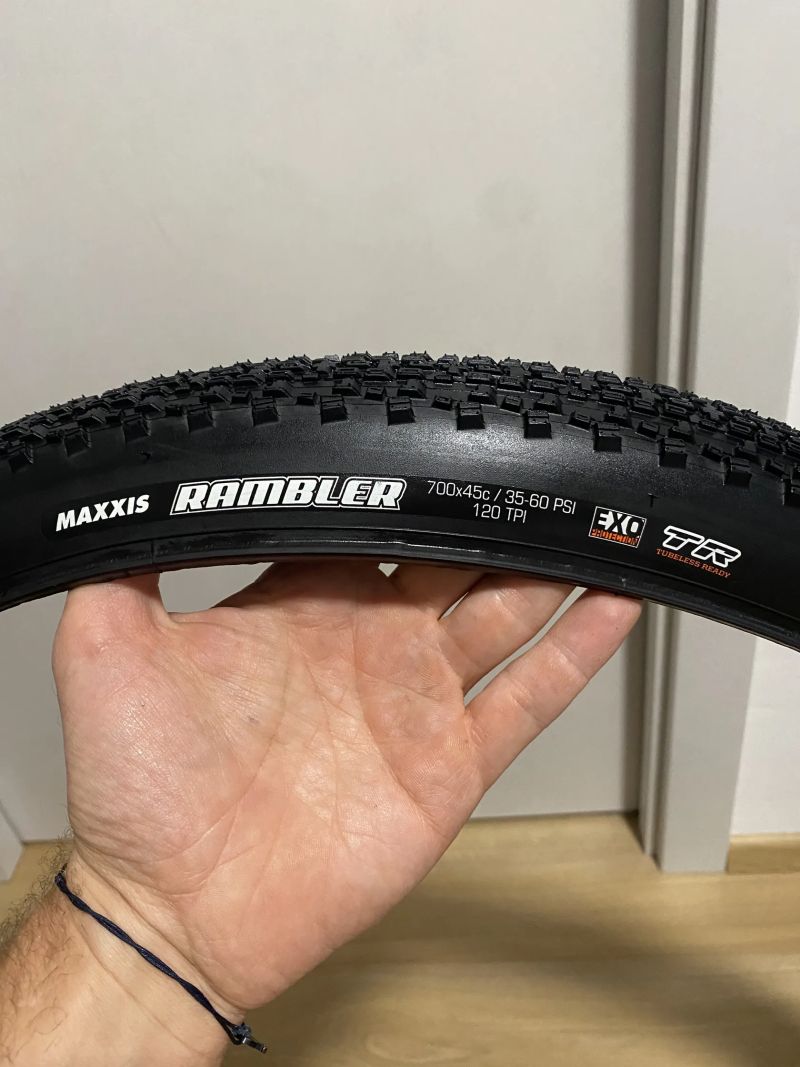 Plaste Maxxis Rambler 700x45c exo TR