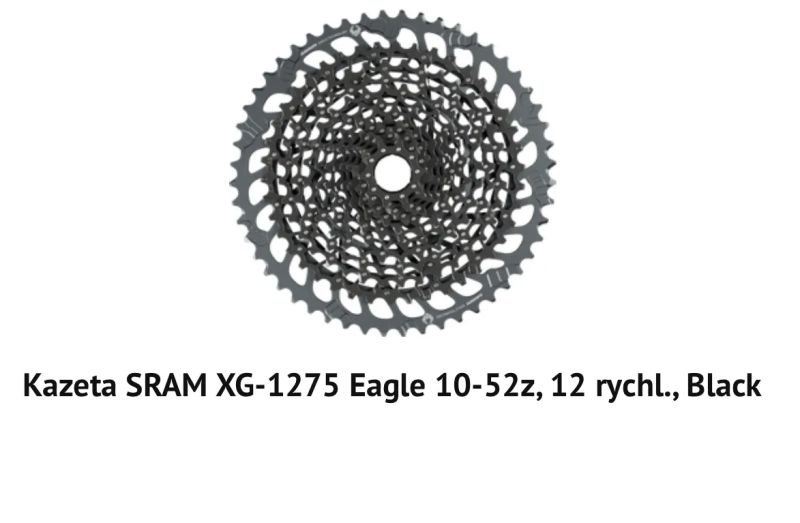 Kazeta Sram GX EAGLE 10-52z