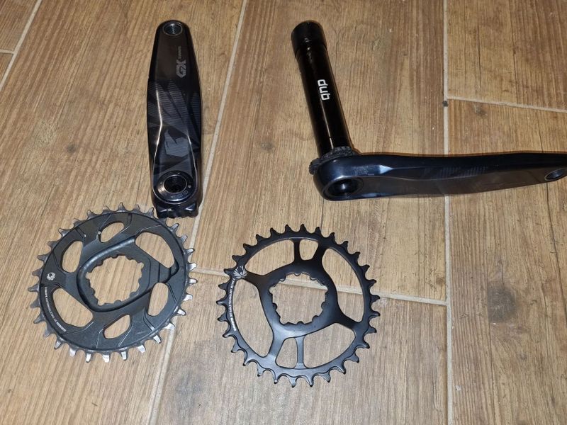 Fatbike kliky Sram GX Fat5 nebo Fat4