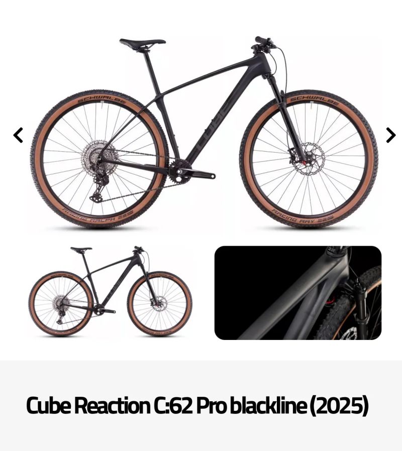 Cube Reaction c62 Pro - velikost M