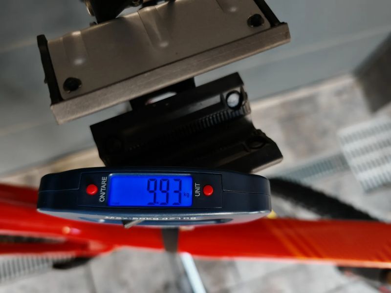 KTM Scarp Elite AXS Red Chrome, váha 9,93 kg