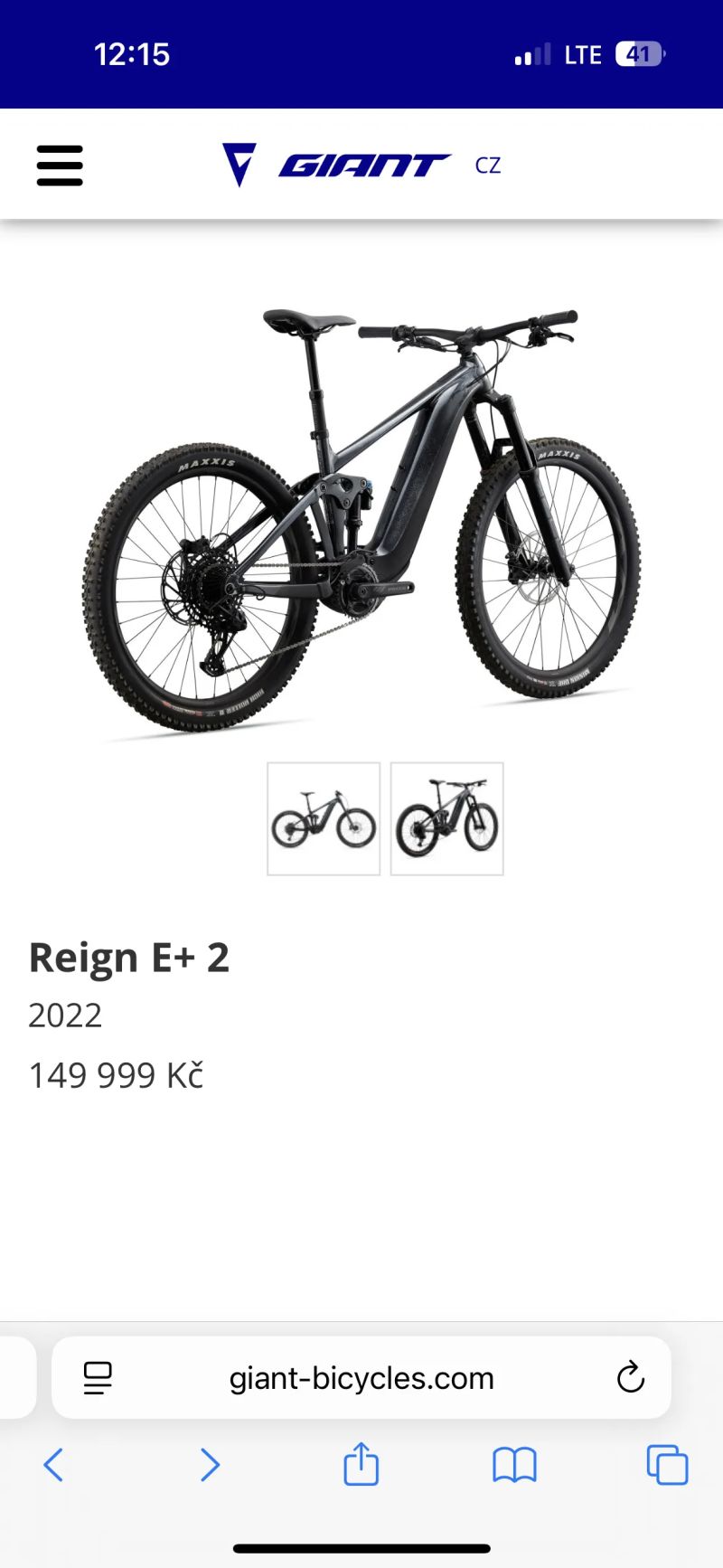 Giant Reign e+ 2 L