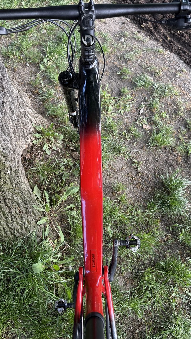 Cannondale Scalpel Carbon 3, XL, Candy Red, Lefty Ocho