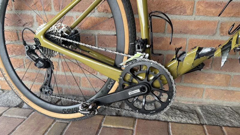 Cannondale SuperSix Evo SE 2 crash