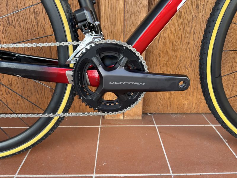 STEVENS SUPERPRESTIGE NEW DISC - SHIMANO GRX di2 2x11 - DT SWISS - vel. 56 cm