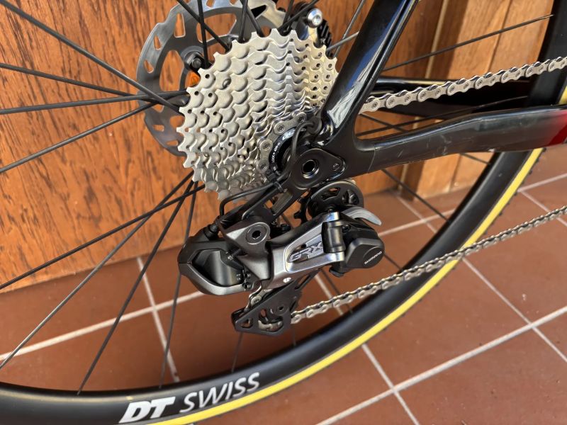 STEVENS SUPERPRESTIGE NEW DISC - SHIMANO GRX di2 2x11 - DT SWISS - vel. 56 cm