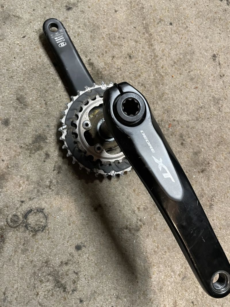 Kliky Shimano XT 175mm