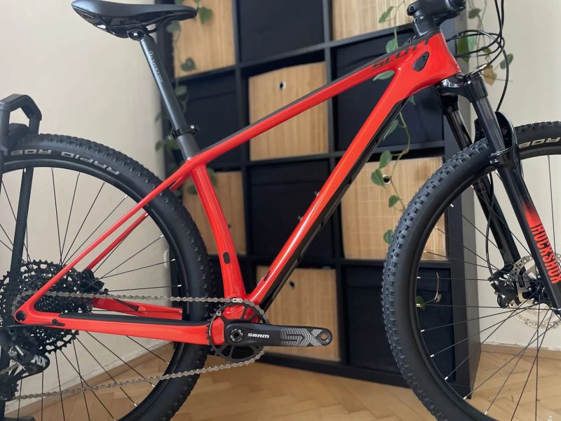 Scott 940 carbon Red / vel.M / Sram Eagle 1x12 / zánovní