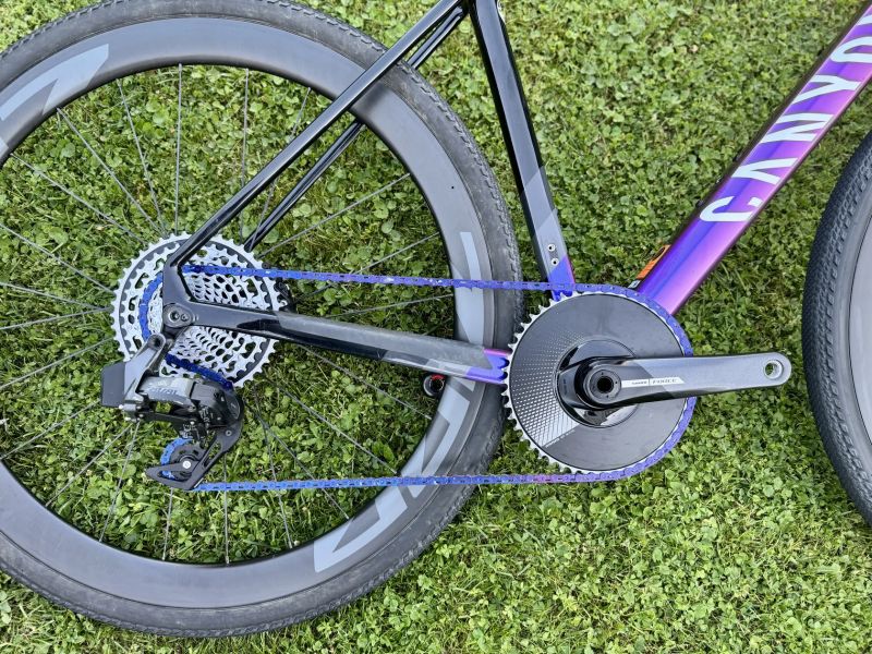 Canyon Inflite, Sram XPLR, Zipp 303s