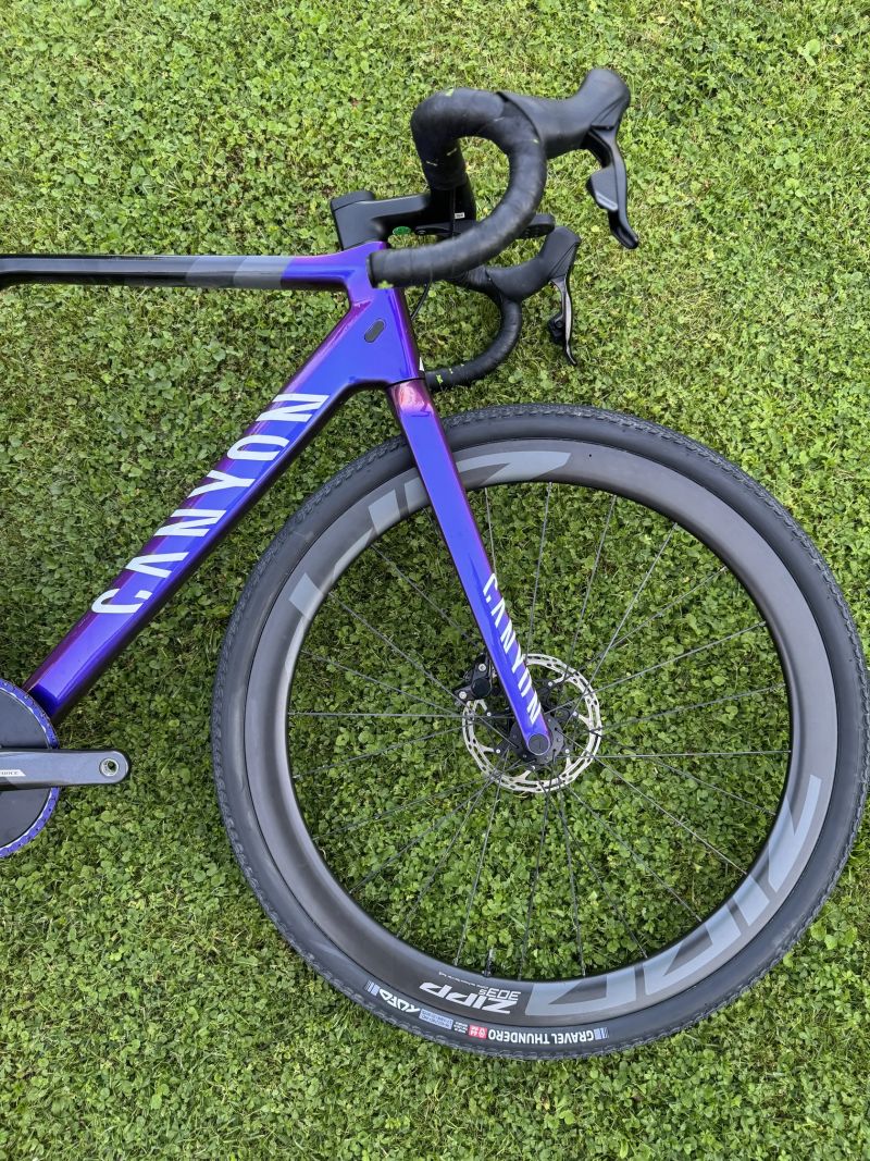 Canyon Inflite, Sram XPLR, Zipp 303s