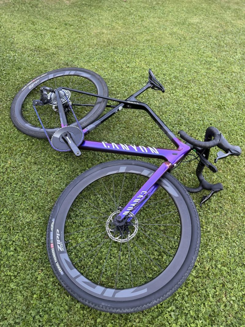 Canyon Inflite, Sram XPLR, Zipp 303s