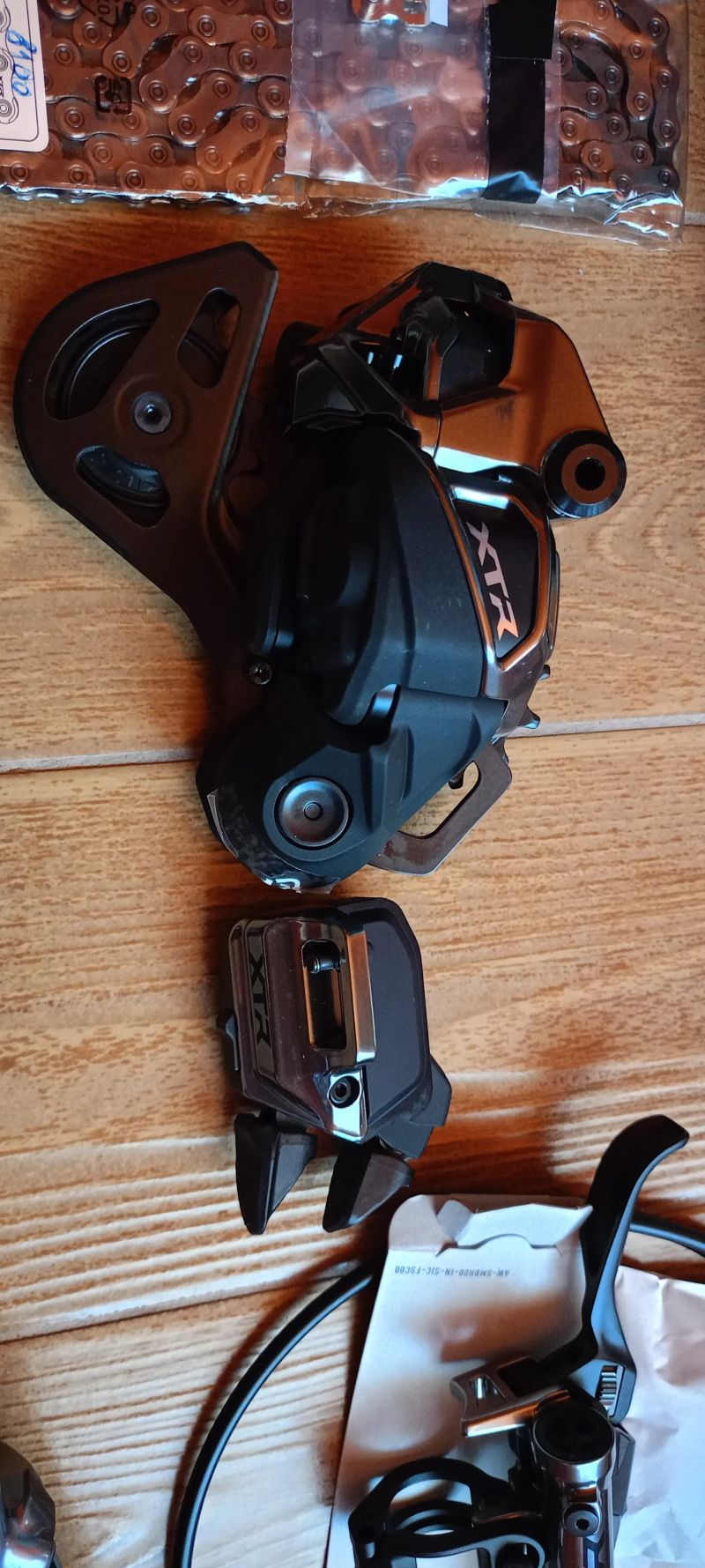 1x12 sada Shimano XTR Di2 M9200 + brzdy XTR
