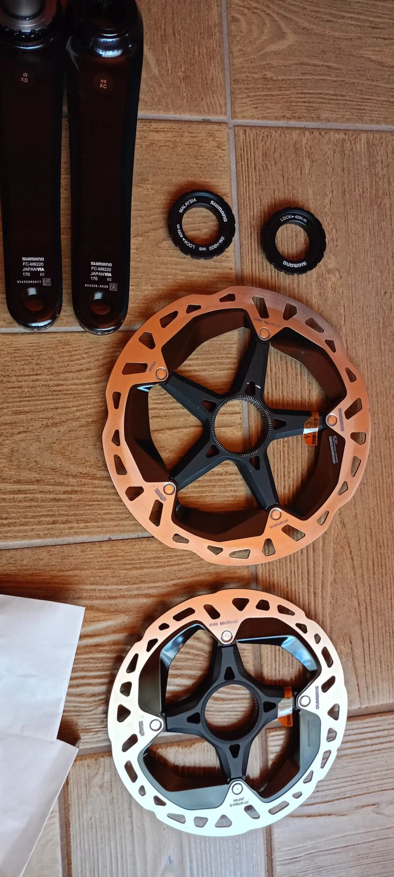 1x12 sada Shimano XTR Di2 M9200 + brzdy XTR