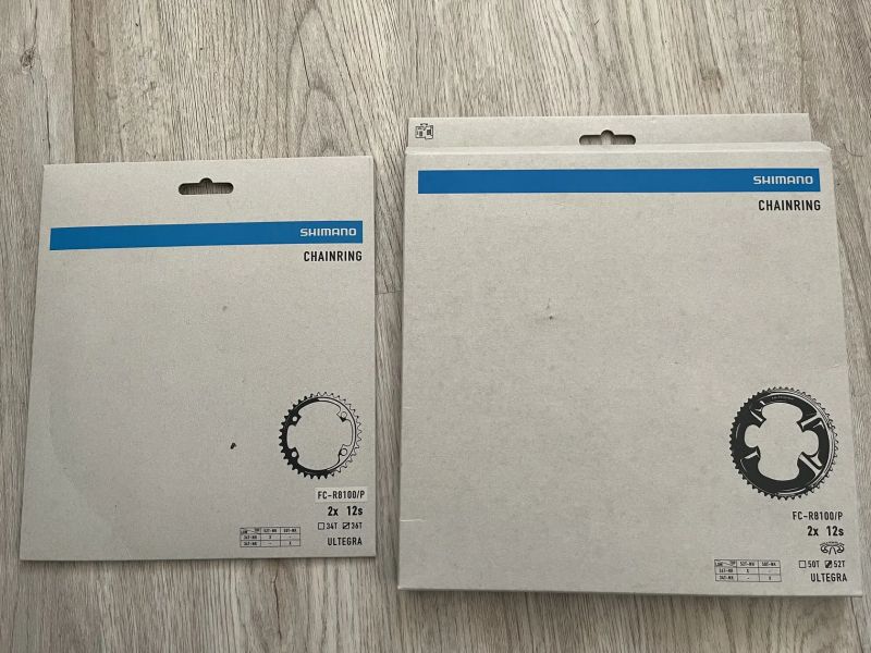 nové převodníky Shimano Ultegra FC-R8100