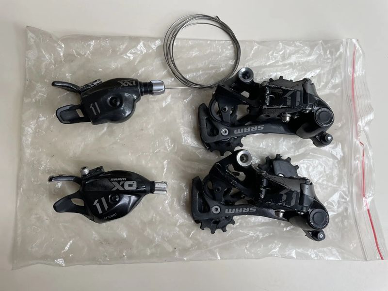 Sram 11s X01 XX1 přehazovačky a páčky