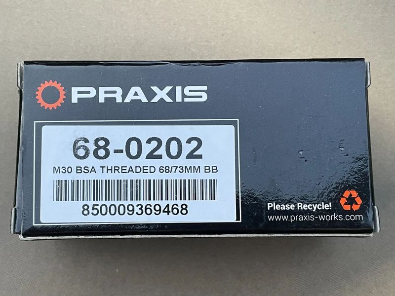 2x nové středové složení Praxis Works M30 BSA
