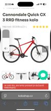 Cannondale Quick CX 3 RRD fitness kolo