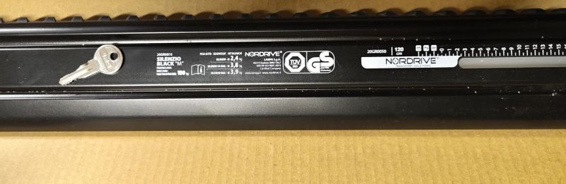  střešní nosiče Nordrive Silenzio Black M - 120cm
