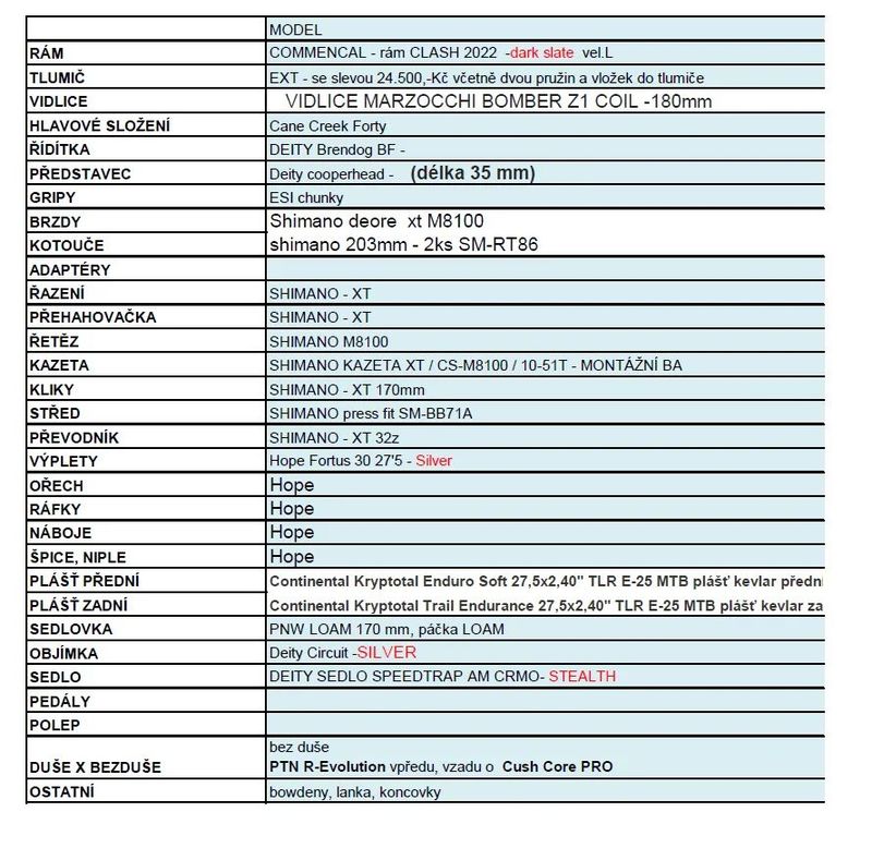 Commencal clash freeride/enduro