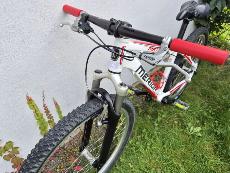 Juniorské kolo Merida, vel.S, řazení 1x9, vzduch.vidlice