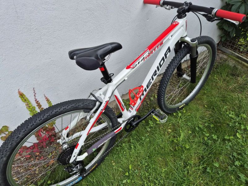 Juniorské kolo Merida, vel.S, řazení 1x9, vzduch.vidlice