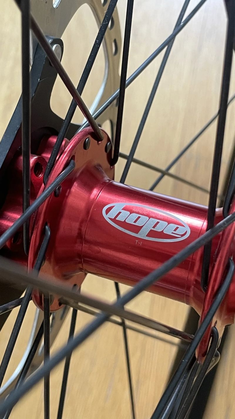 Zánovní Hope Pro 2 + DT Swiss 502