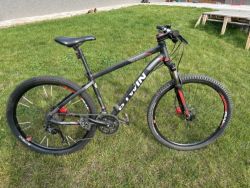 HORSKÉ KOLO ROCKRIDER ST 540 ŠEDO-ČERVENÉ 2019