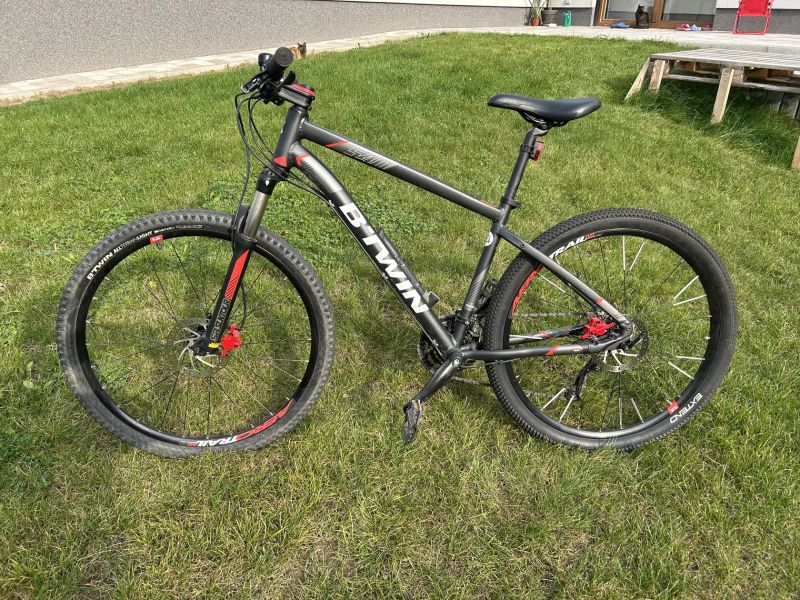 HORSKÉ KOLO ROCKRIDER ST 540 ŠEDO-ČERVENÉ 2019