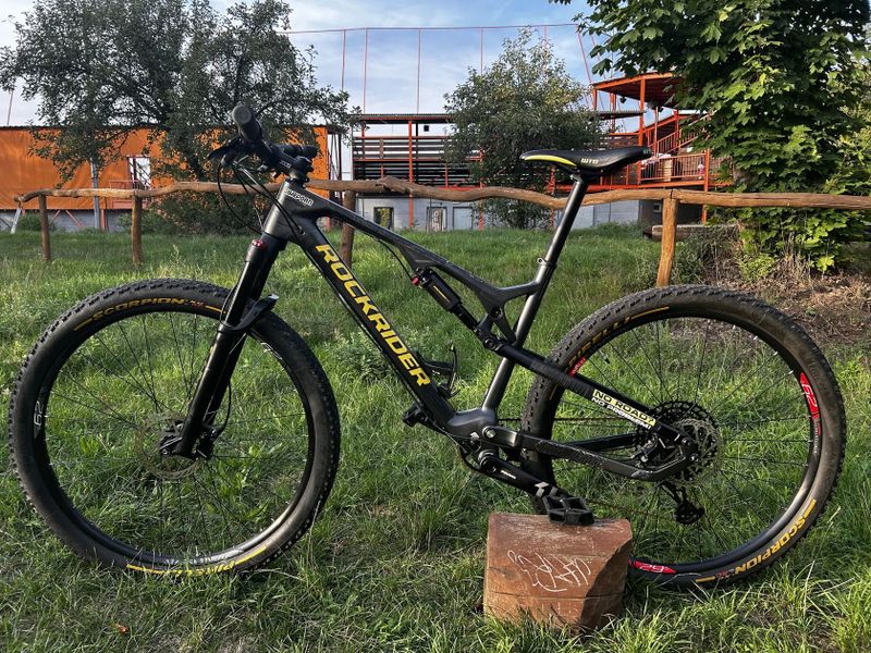 Rockrider XC500S 29" vel. L, 120 mm / 120 mm