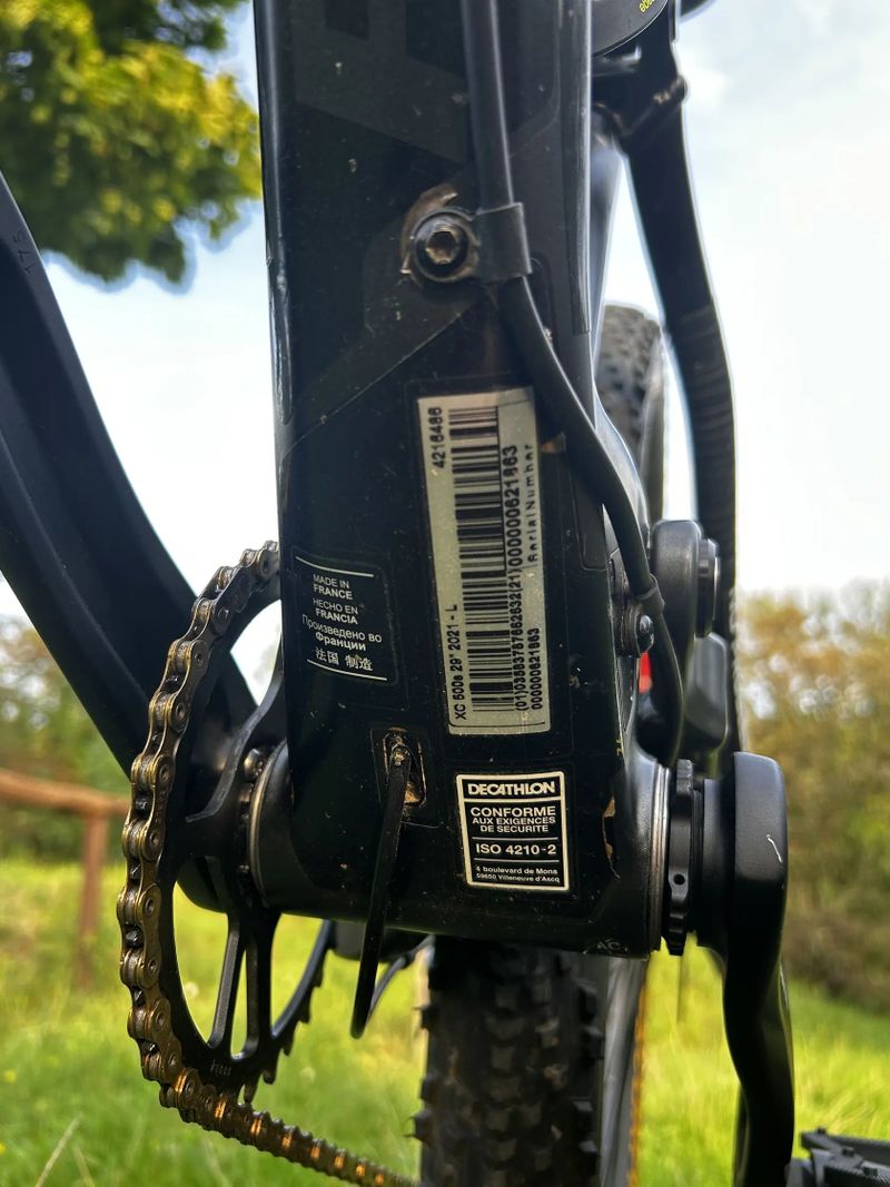 Rockrider XC500S 29" vel. L, 120 mm / 120 mm