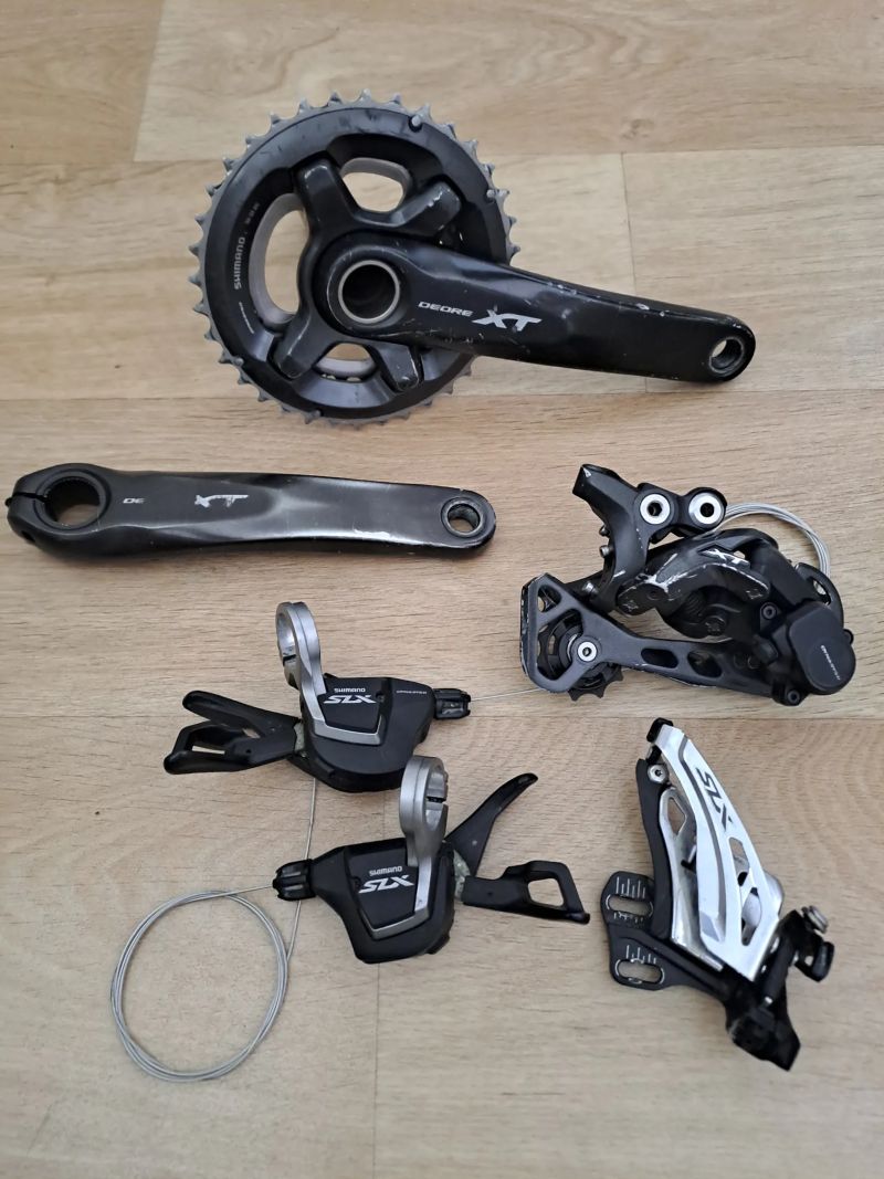 MTB sada Shimano