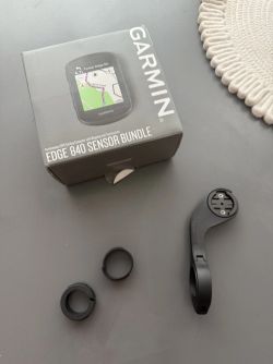 Nový držák na garmin a přední světlo 
