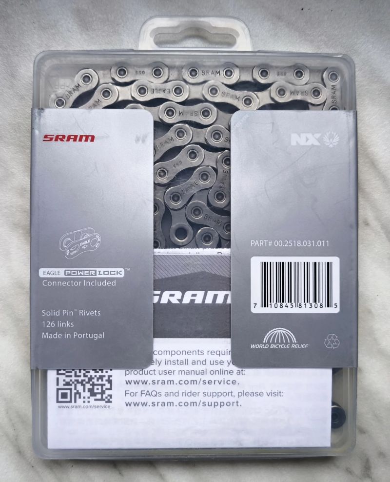 Řetěz SRAM Eagle NX 12 Speed 126 článků