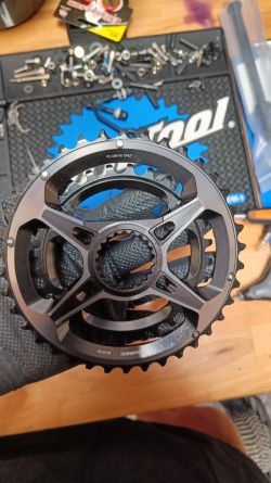 Převodníky Shimano XTR 2x12 M9100