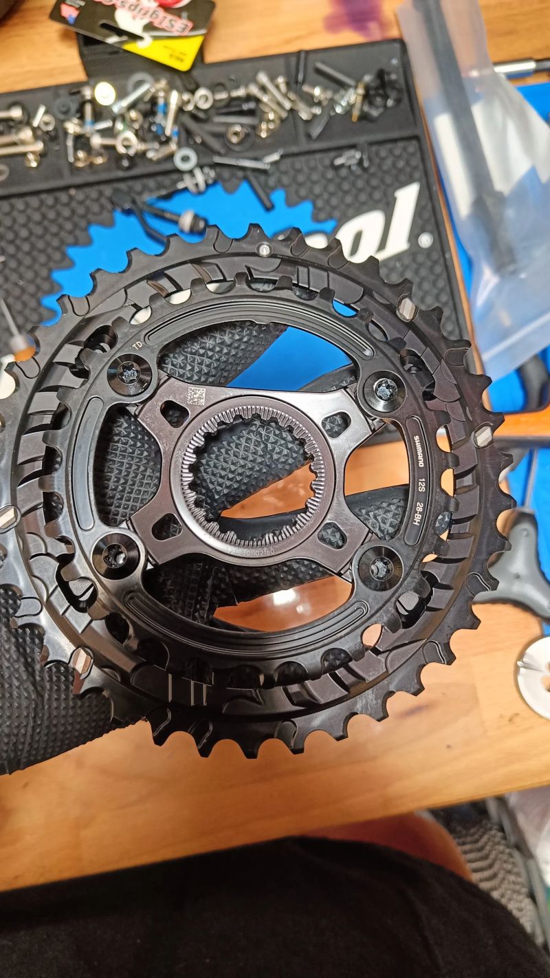 Převodníky Shimano XTR 2x12 M9100