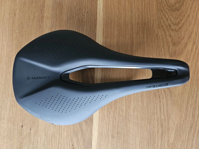 Specialized Body Geometry S-Works Power, carbon fiber rails, carbon fiber base
